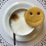 Koffie met smiley Foto A Schuurman